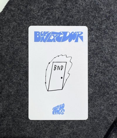 HOW? yzy一直娛 預售特典卡 漢東旼 手繪卡背