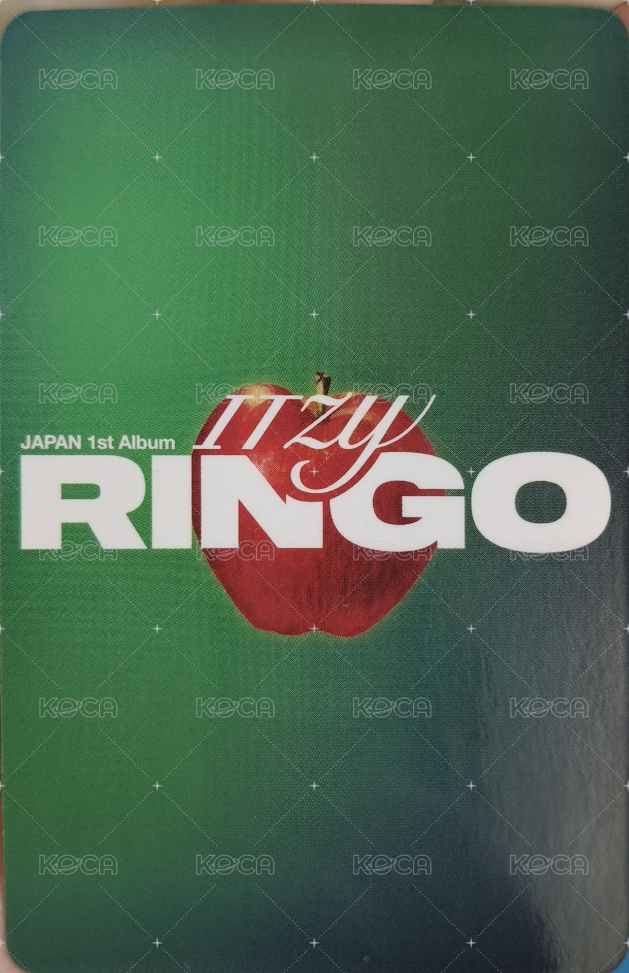 RINGO JYP JAPAN 東京 場限 幸運卡  背面