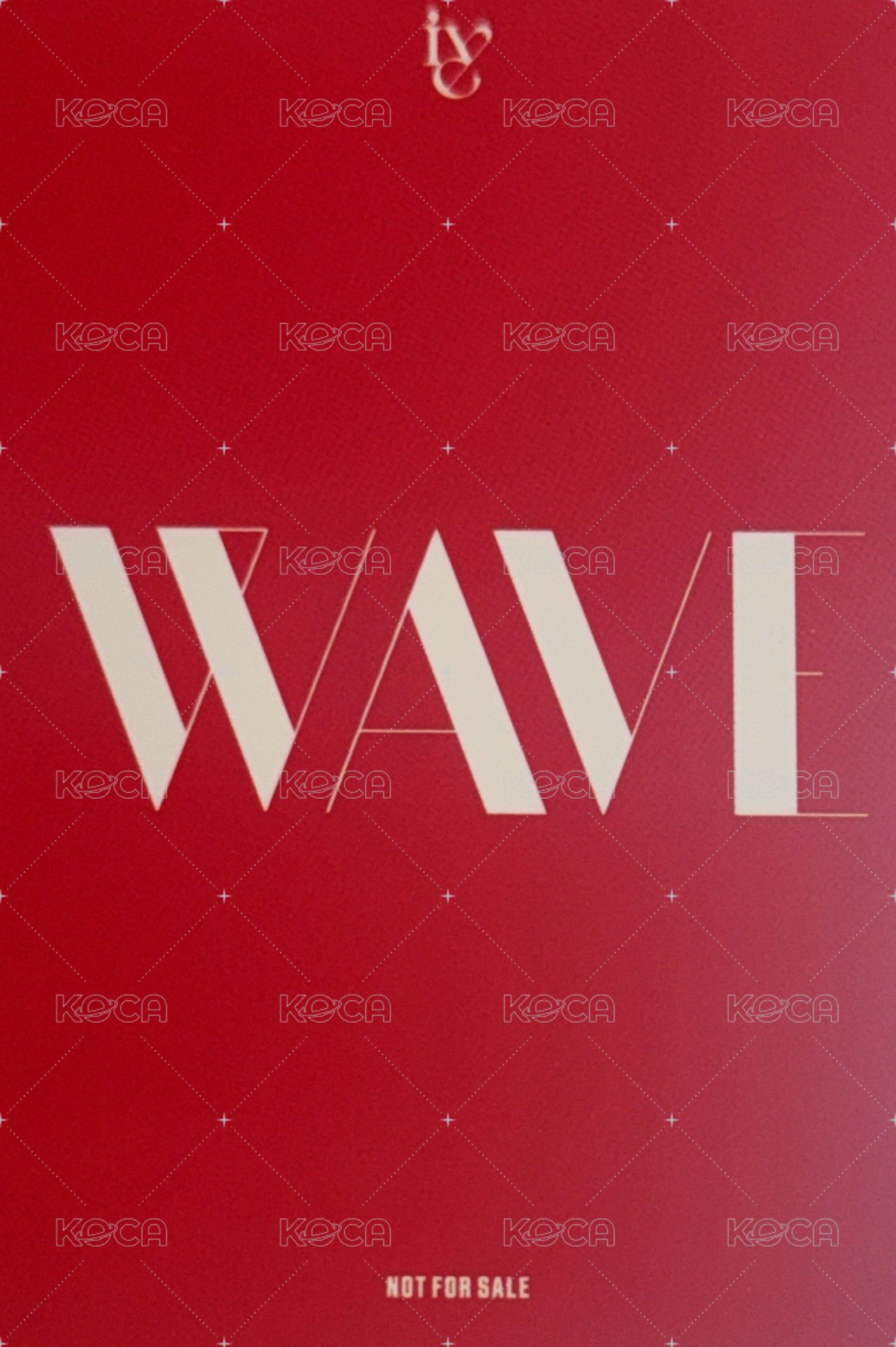 WAVE 入場卡 / 場限卡 拍手會場限 背面
