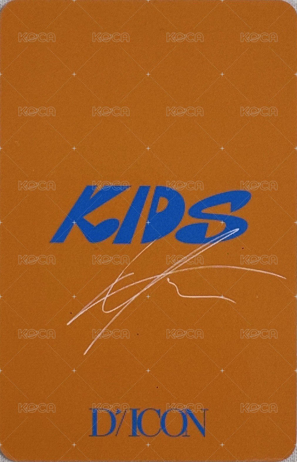 DICON DME 雜誌卡  背面