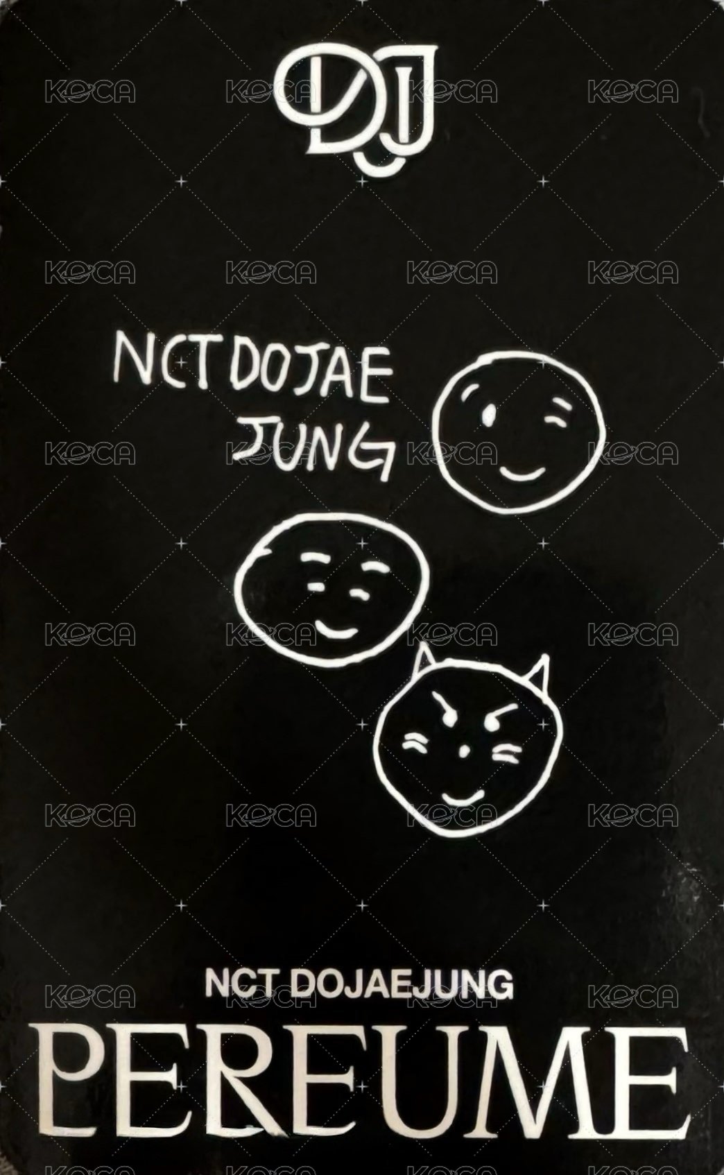 Perfume  專輯卡  背面