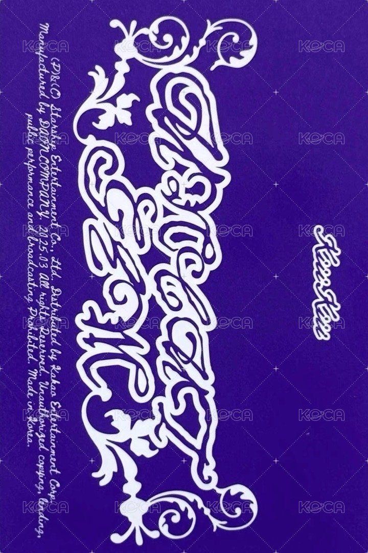 UG 專輯卡 UNCUT ver. 雙人卡 背面