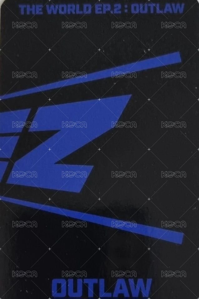 Outlaw 專輯卡 Platform ver. 1.4 背面