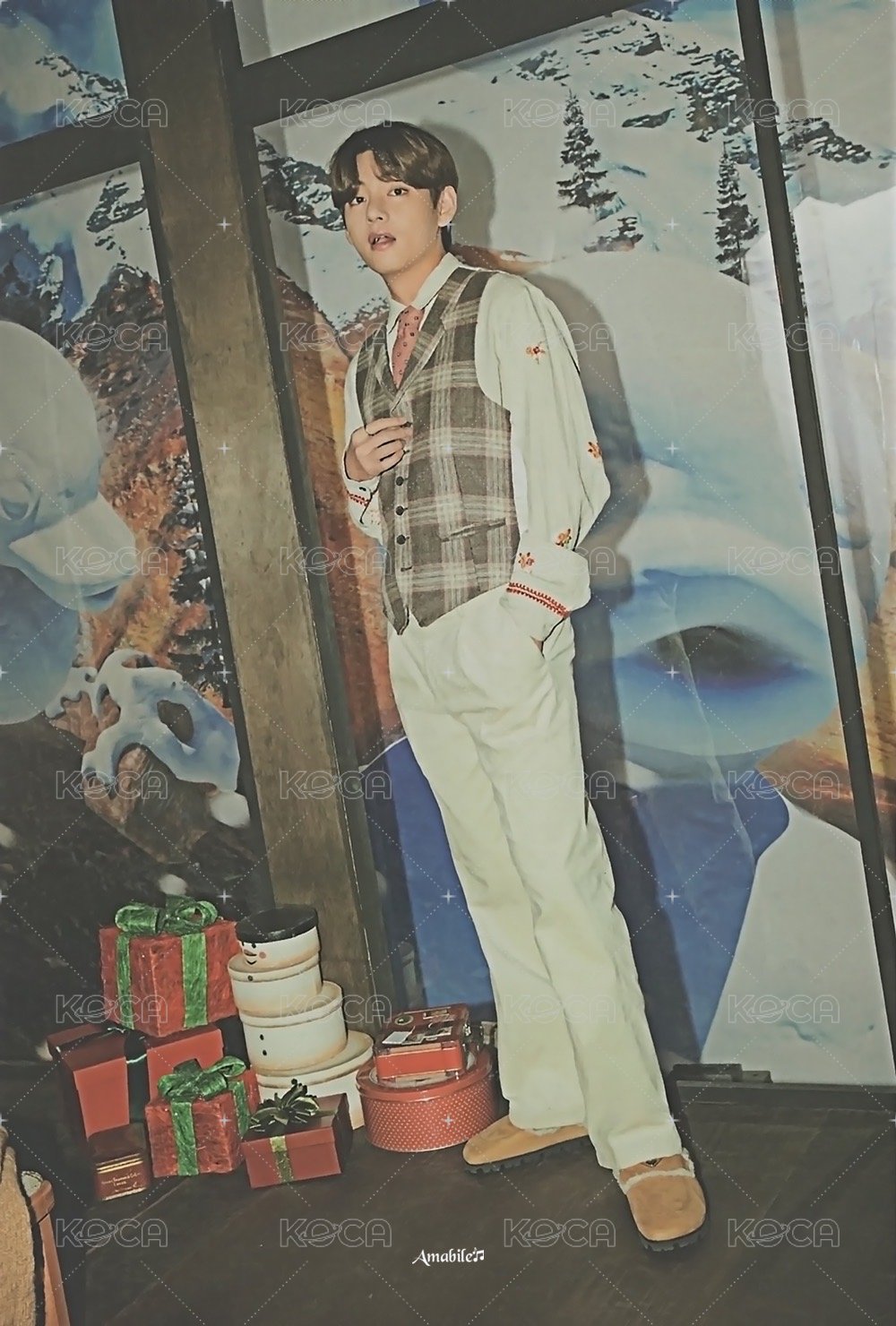 2021聖誕 明信片  正面