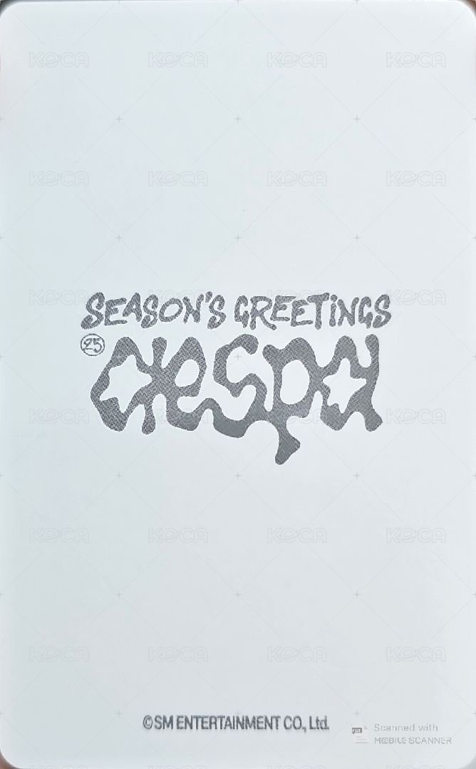 2025年曆 隨機卡 後續 B版吉 背面