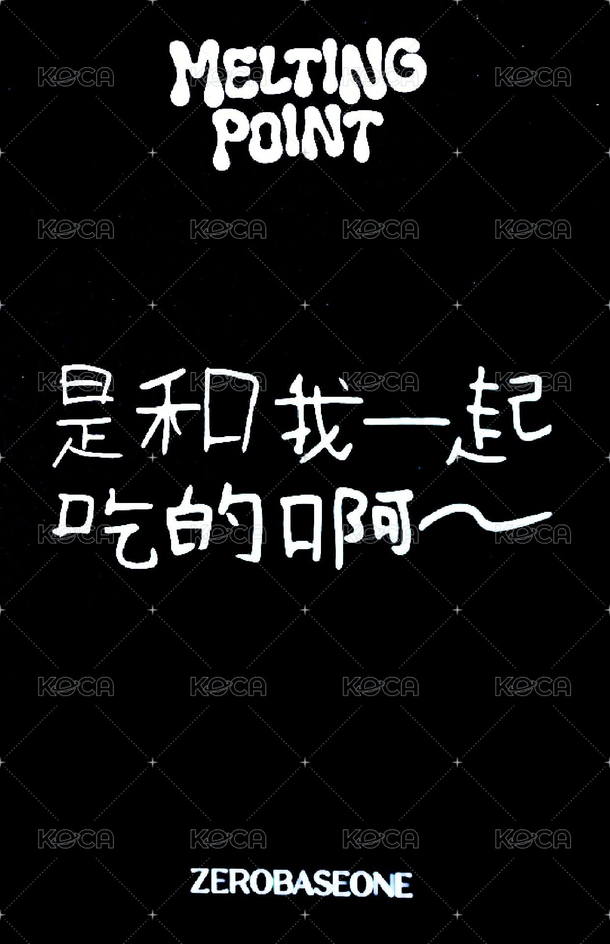 迷二 k4 特典卡 用餐禮儀 ver. 背面