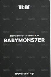 BABYMONS7ER wvs 單封 直播卡  背面