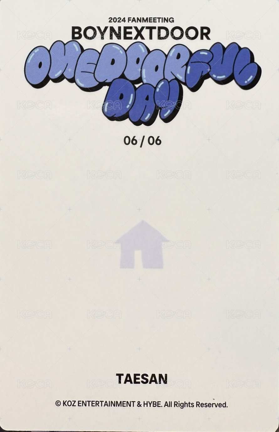 24fm 隨機卡 06/06 背面