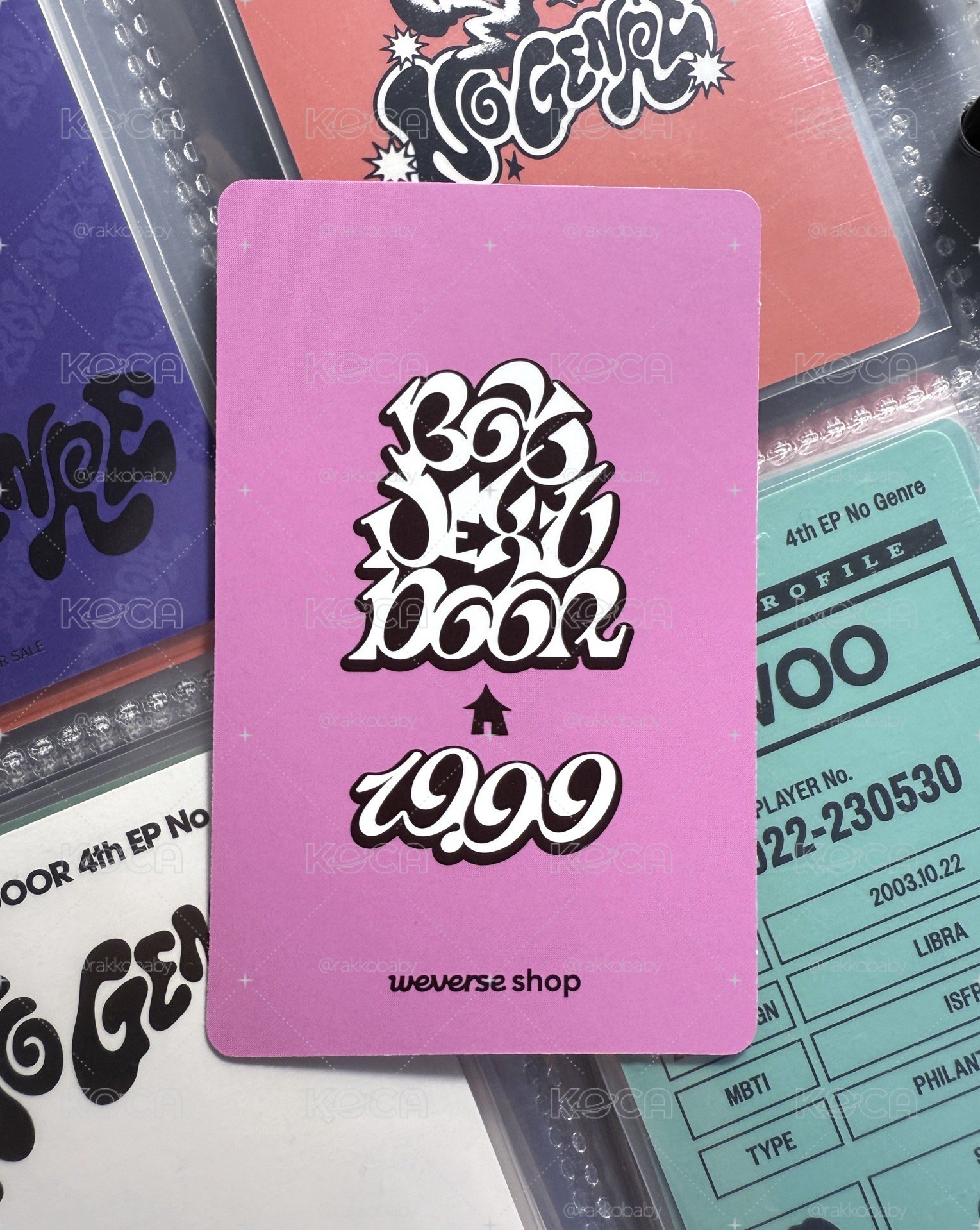 ✴️ 19.99 wvs 預售 特典卡 西裝 漢東旼