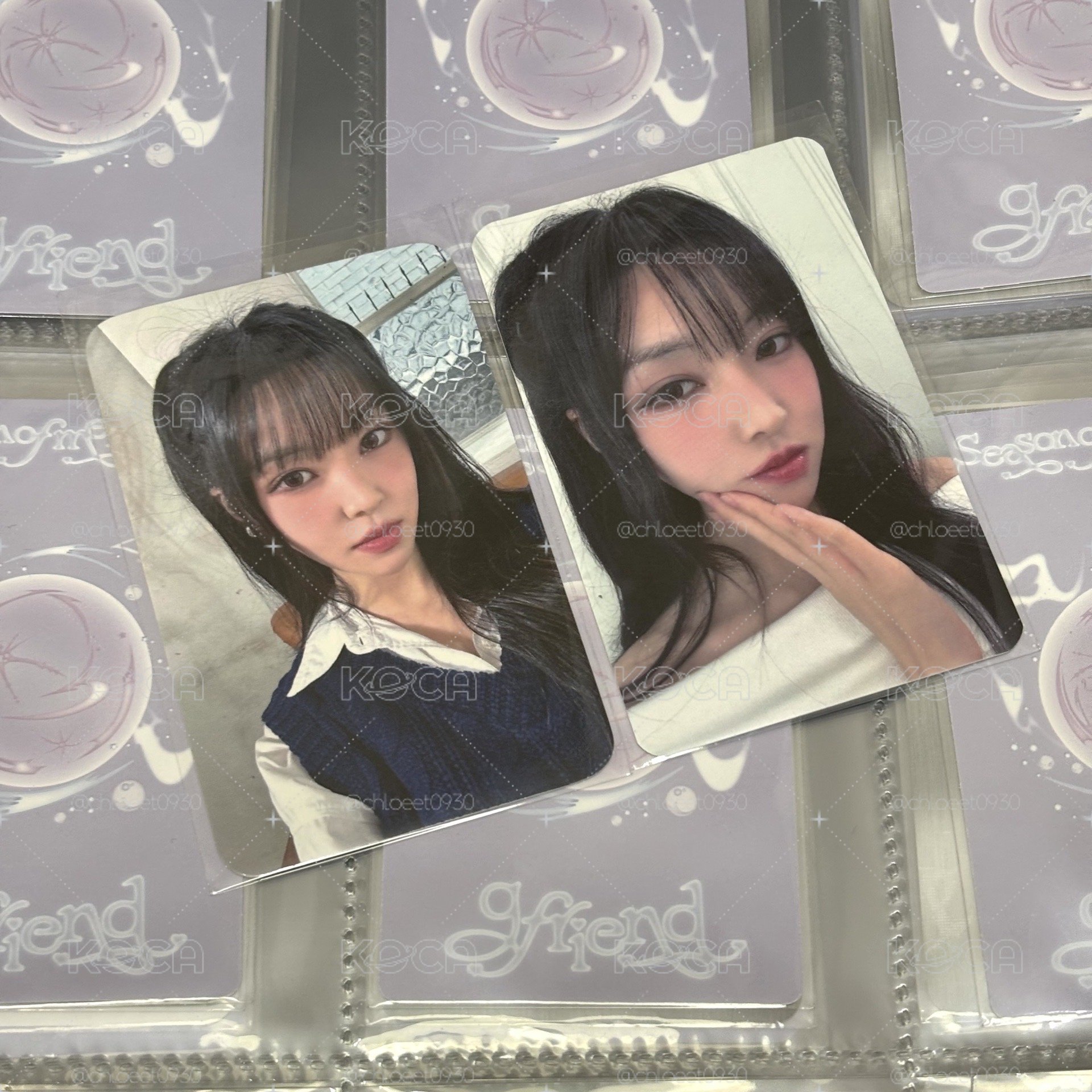 GFRIEND 十週年演唱會周邊卡 Yuju set