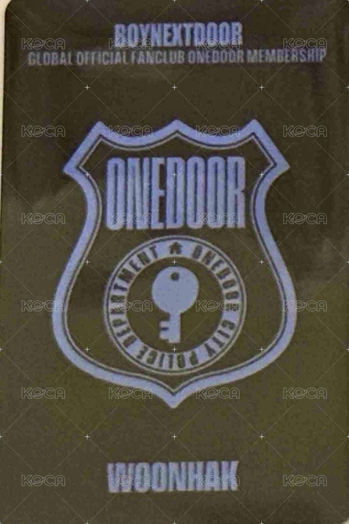 二期會員 會員禮卡  背面