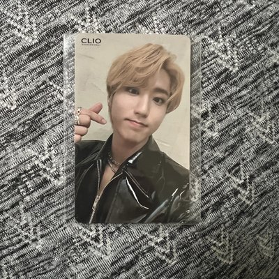 Stray kids 代言 CLIO 小卡 HAN 知城