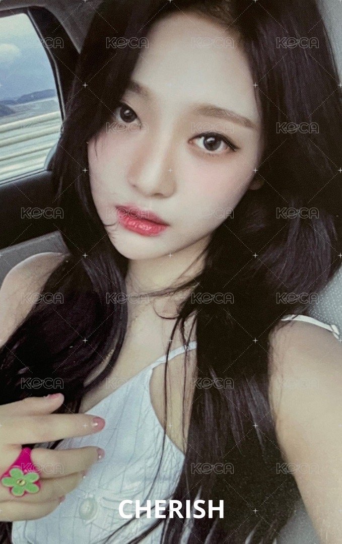 MY WORLD yzy 特典卡 一直娛預售寧 正面