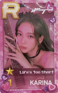 Life’s too short 遊戲卡 KARINA