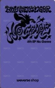 No Genre wvs LOLLA 芝加哥 直播卡  背面