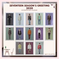 20‘年曆 迷你日曆卡
