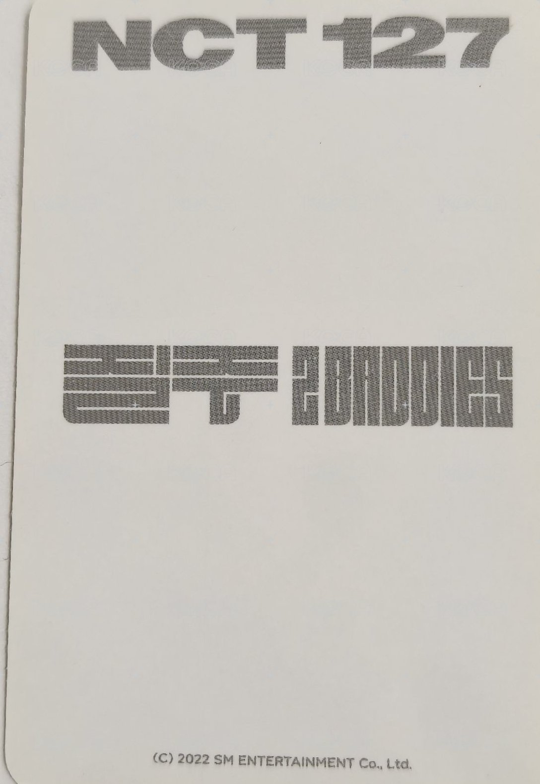 疾馳 (2 Baddies) 隨機卡  背面