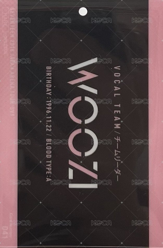 ‘SVT’ 周邊卡  背面