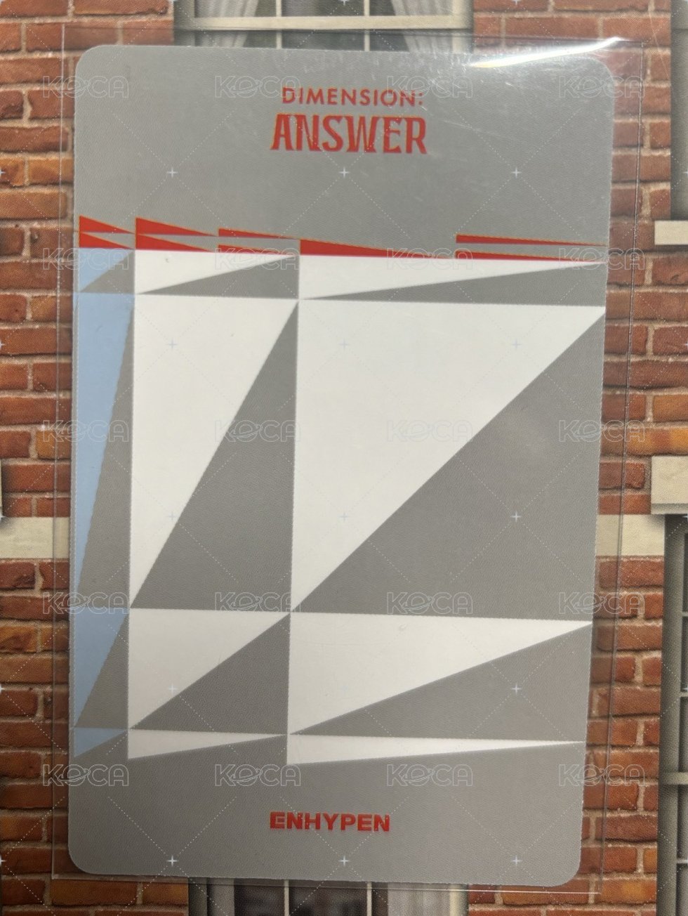 正一後續 專輯卡  背面