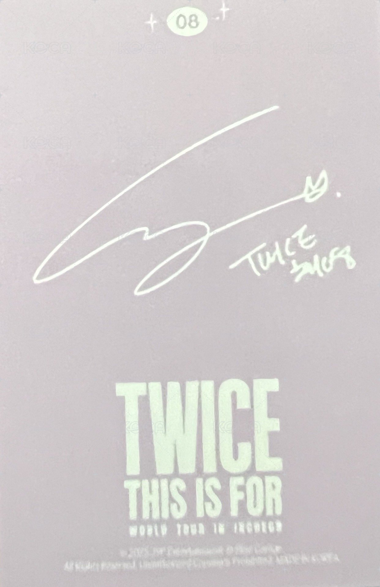 六巡 隨機卡 彩瑛-韓自拍-08 背面