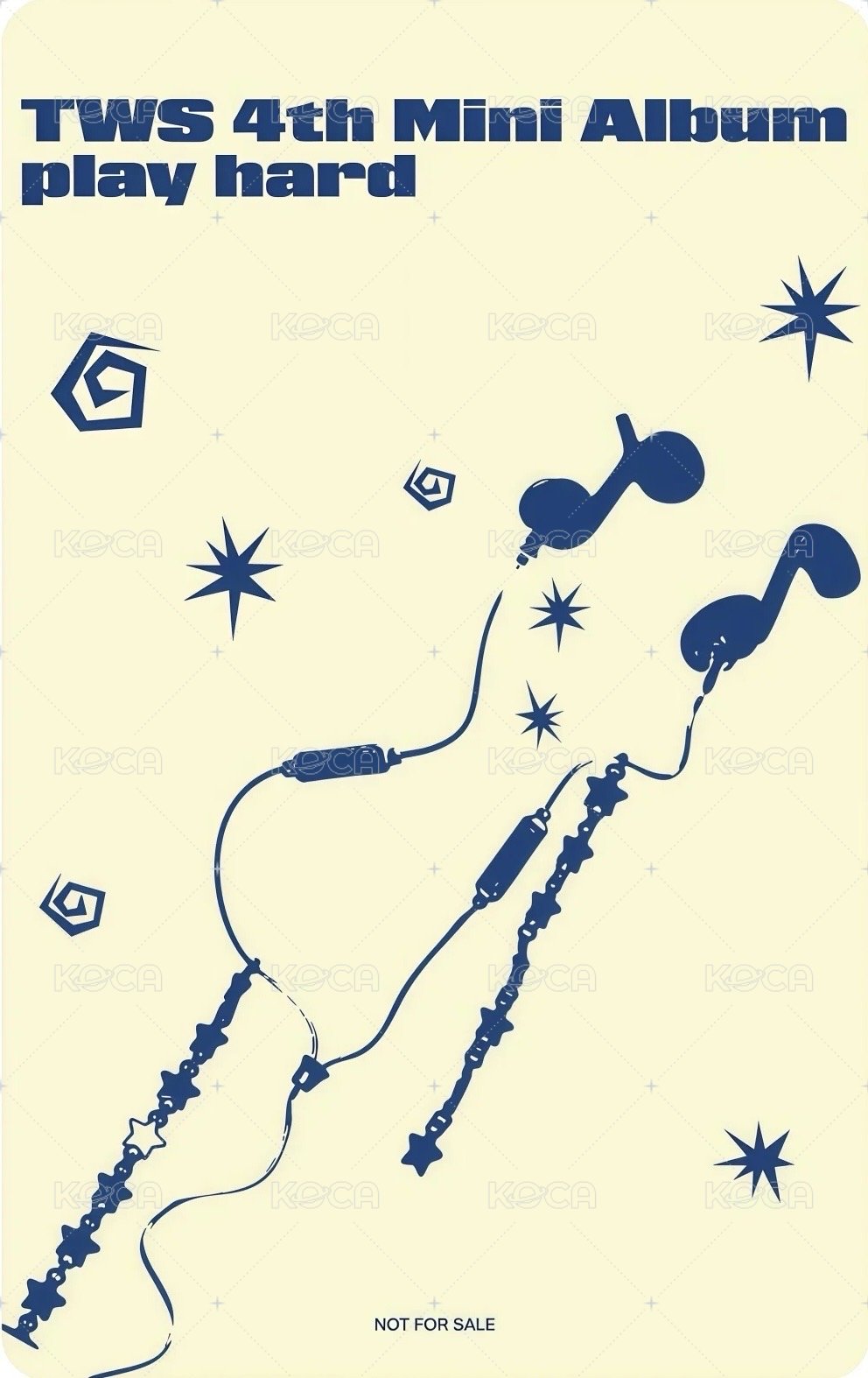 Play Hard Amazon 特典卡  背面