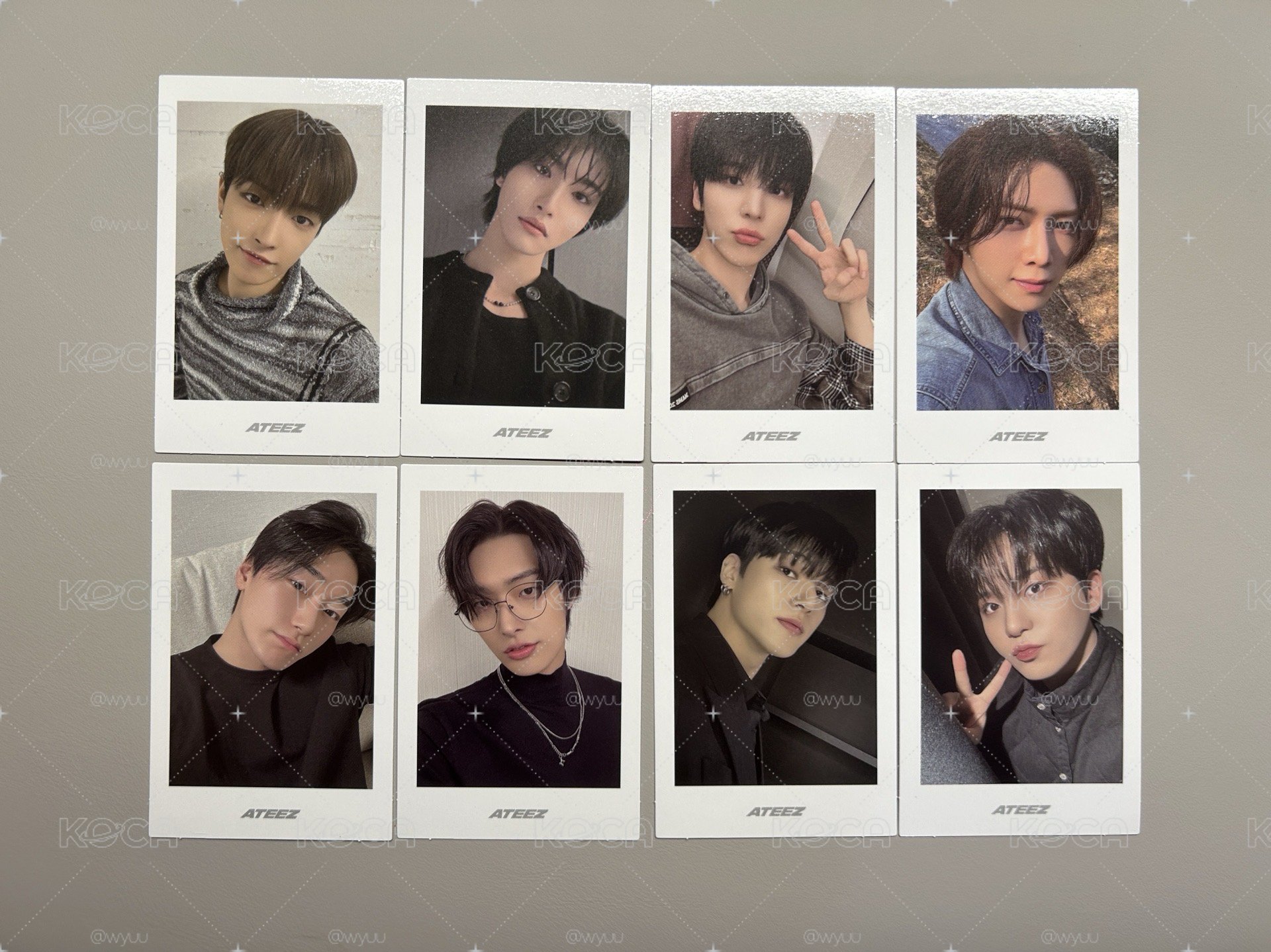ATEEZ GH part.3 專卡 偽拍立得