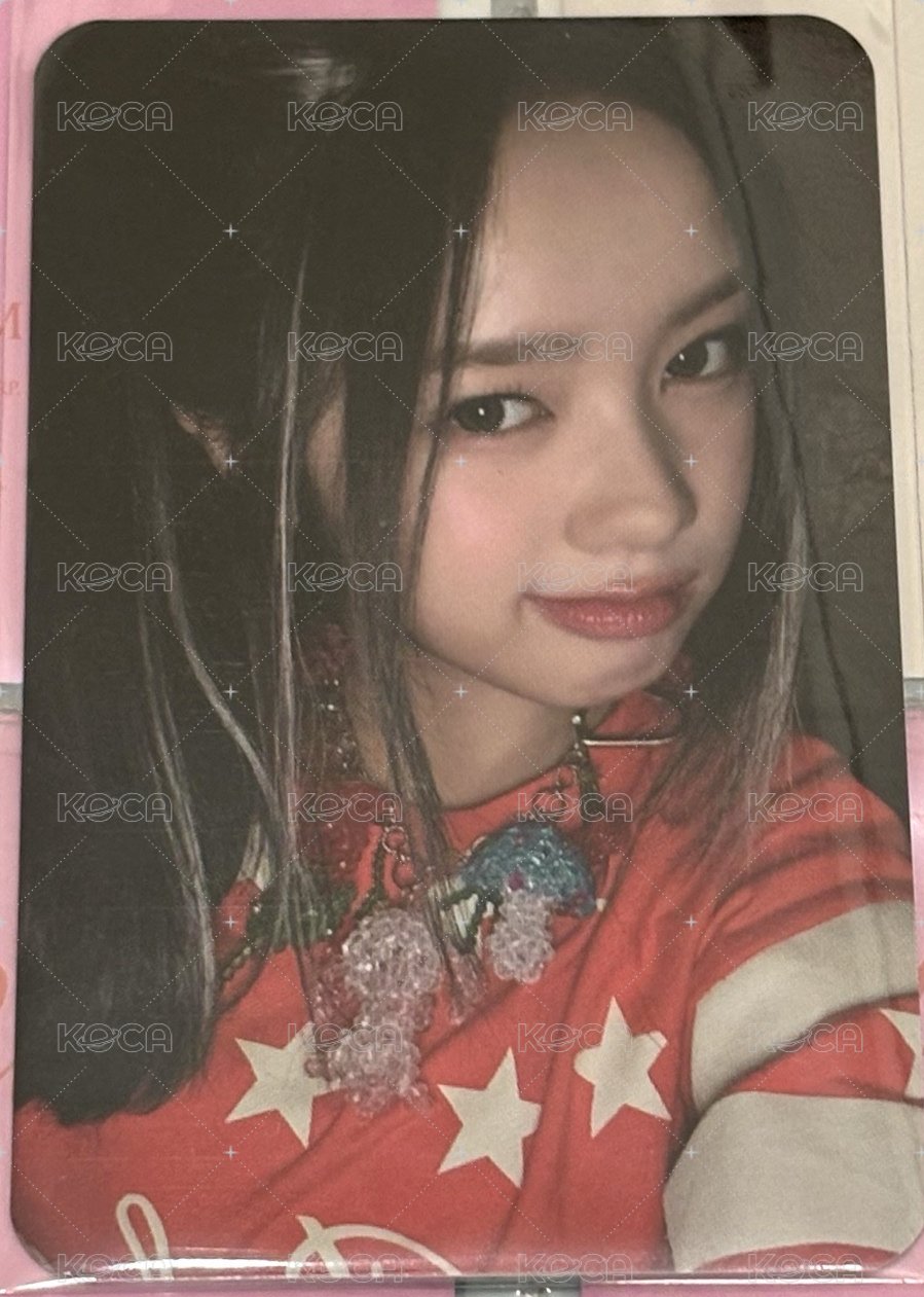 CURIOUS 專輯卡  正面