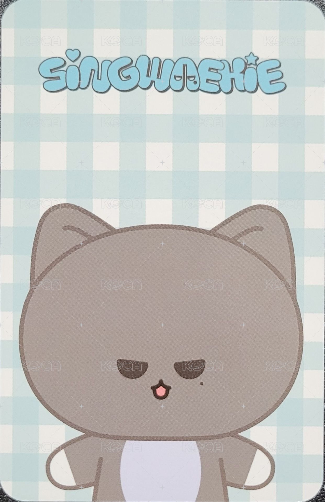 MINICATCHER 周邊卡  背面