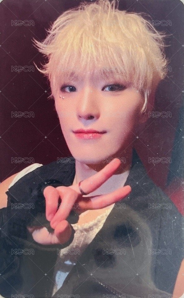 MINI10 wvs 簽售卡  正面