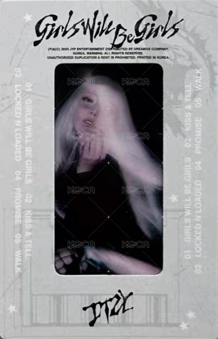 GWBG 專輯卡 卡帶版 預購禮 膠片 正面