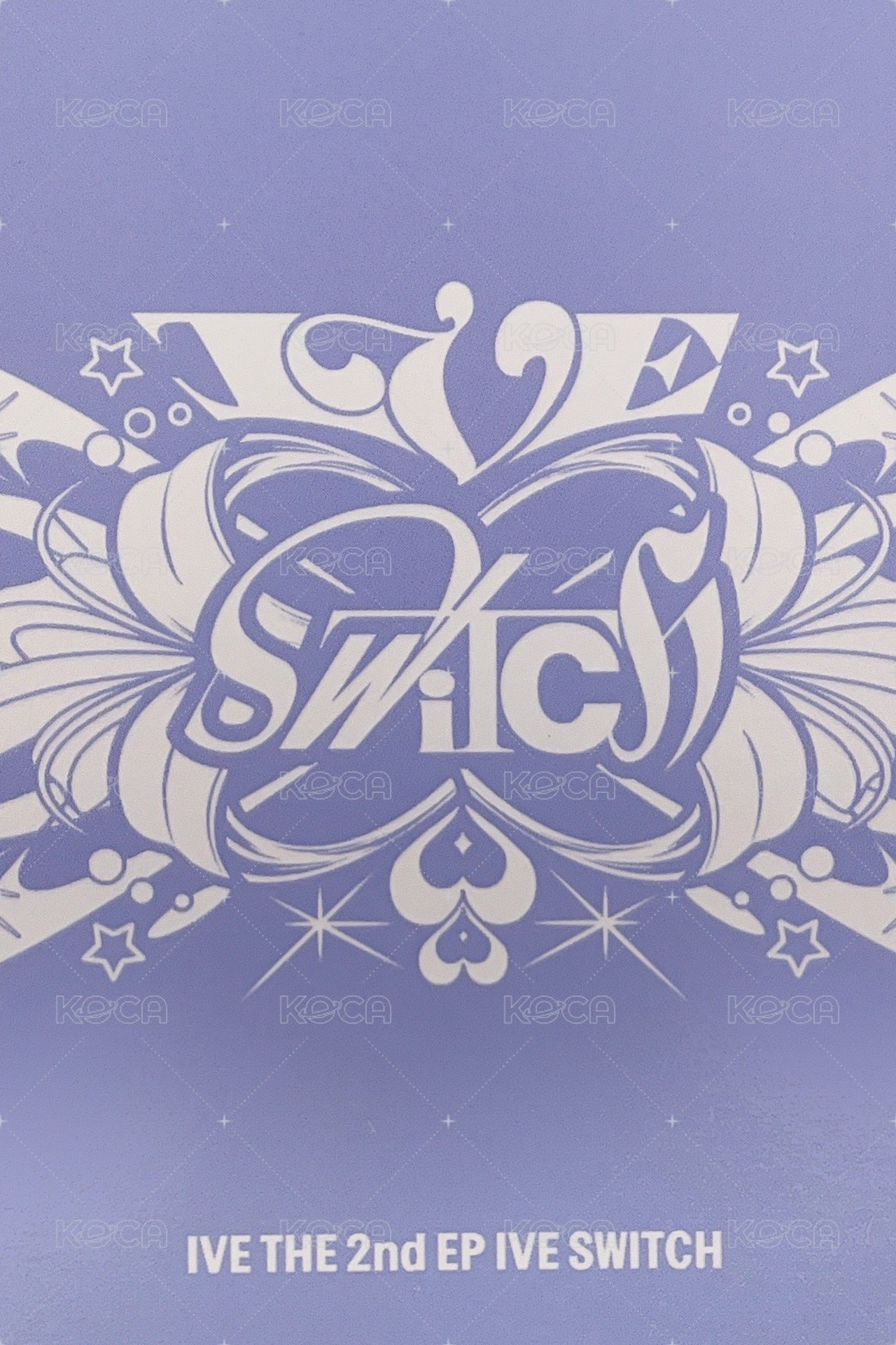 IVE SWITCH kkt 特典卡  背面