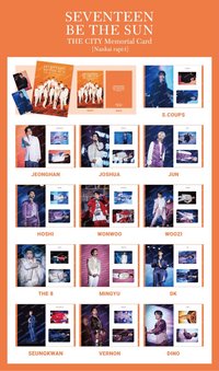 BeTS the city 卡套 (組) THE CITY  Memorial Card