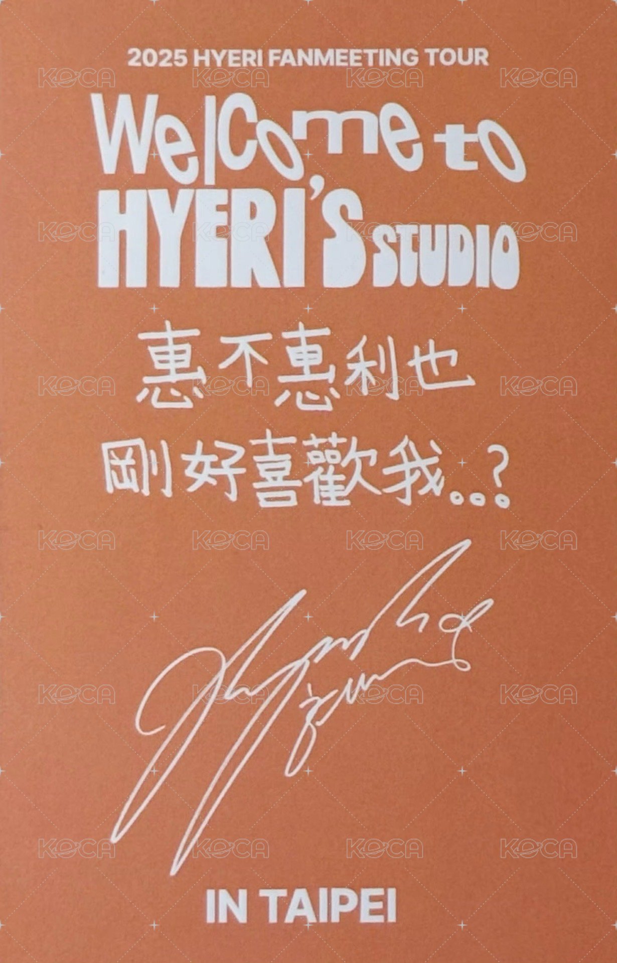 2025 FM 入場卡 / 場限卡 台北線下入場卡A 背面