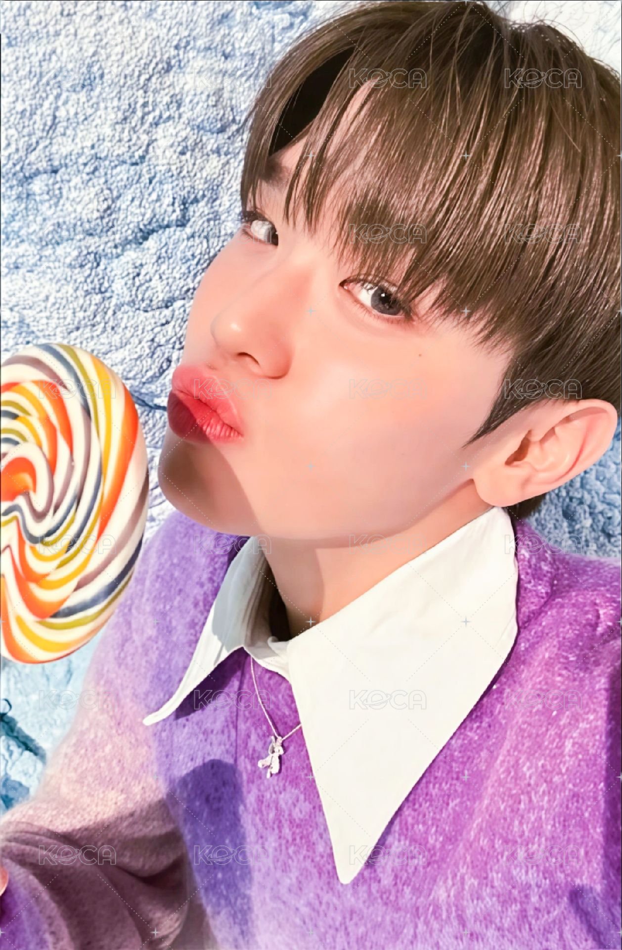 迷二 k4 特典卡 棒棒糖 ver. 正面