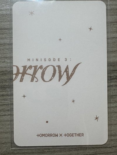 TXT Weverse album A  太顯