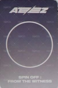 From the Witness sw 簽售卡  背面