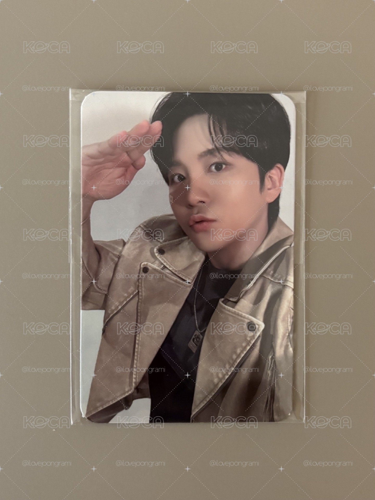 Ateez 鍾浩 滿額卡