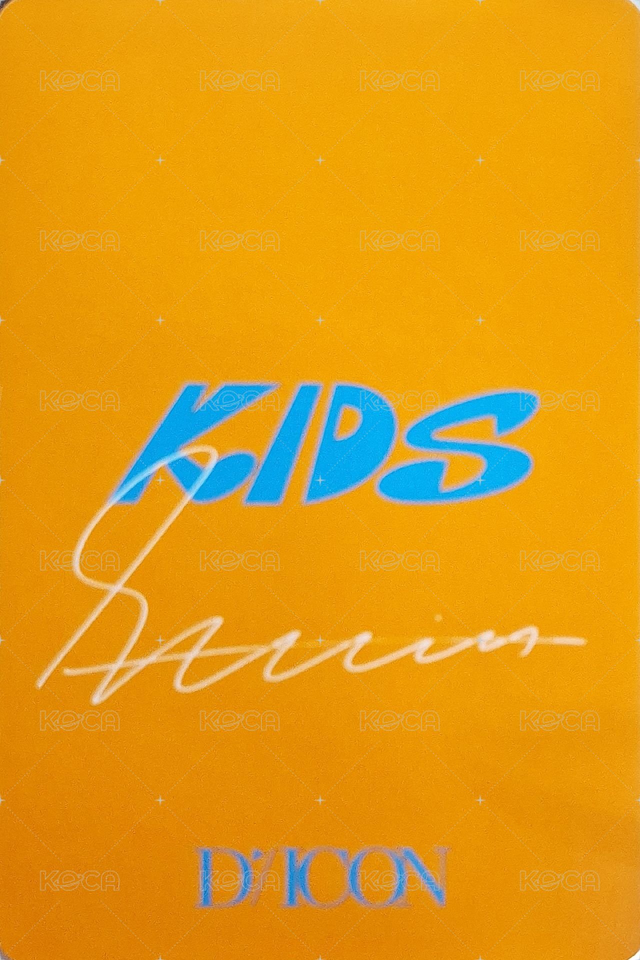 DICON D'FESTA 雜誌卡  背面