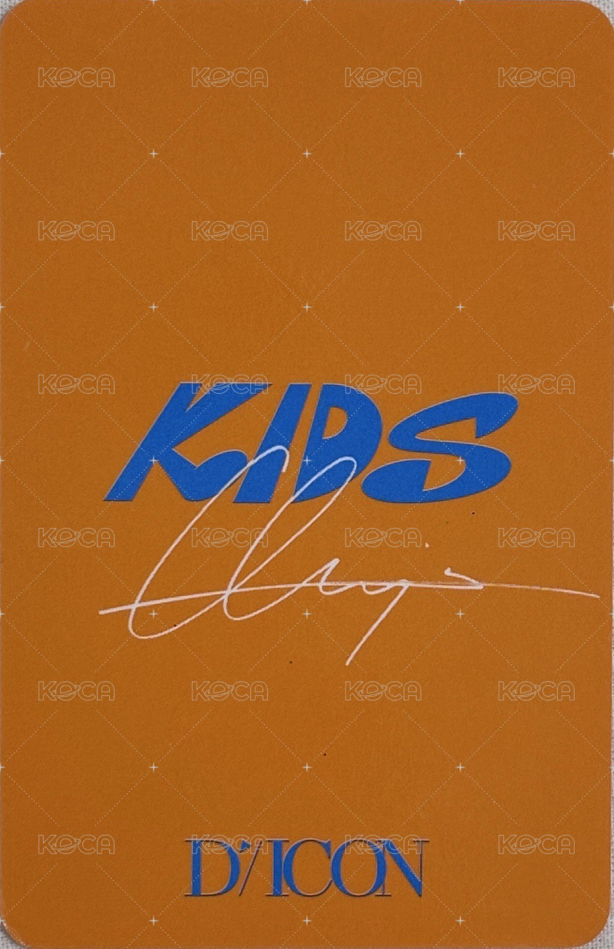 DICON DME 雜誌卡  背面