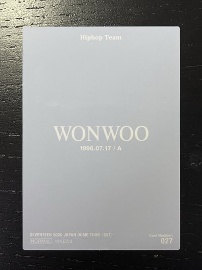 WONWOO｜跟你結婚的新郎🤵