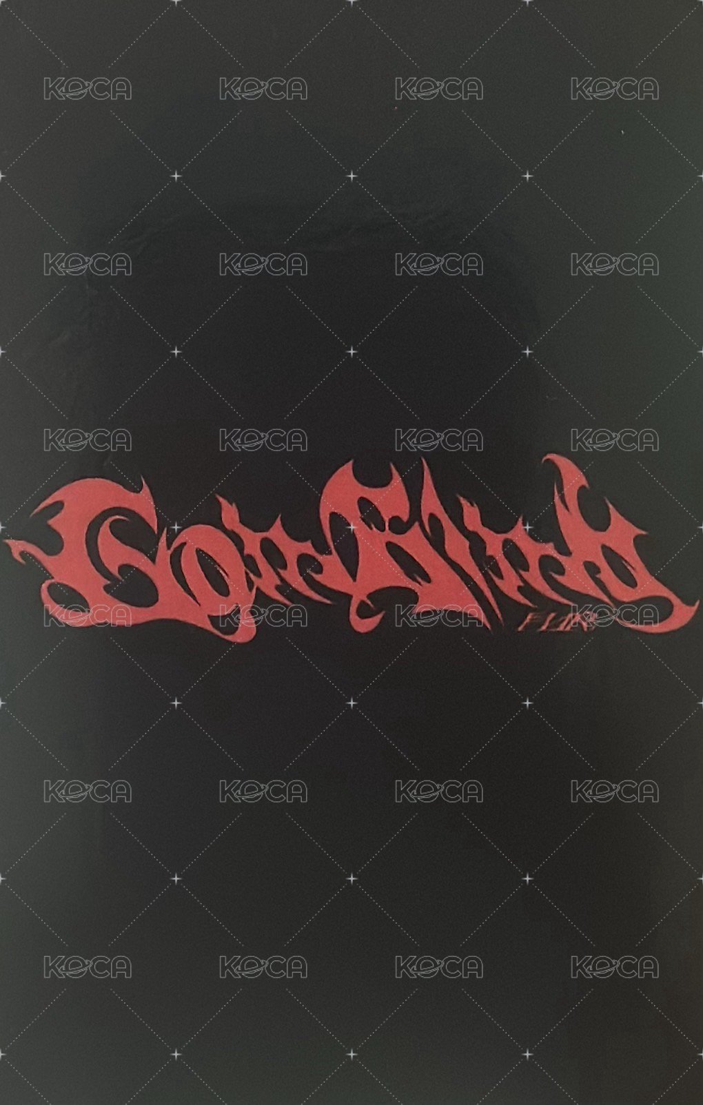 月狼 knpops 簽售卡  背面