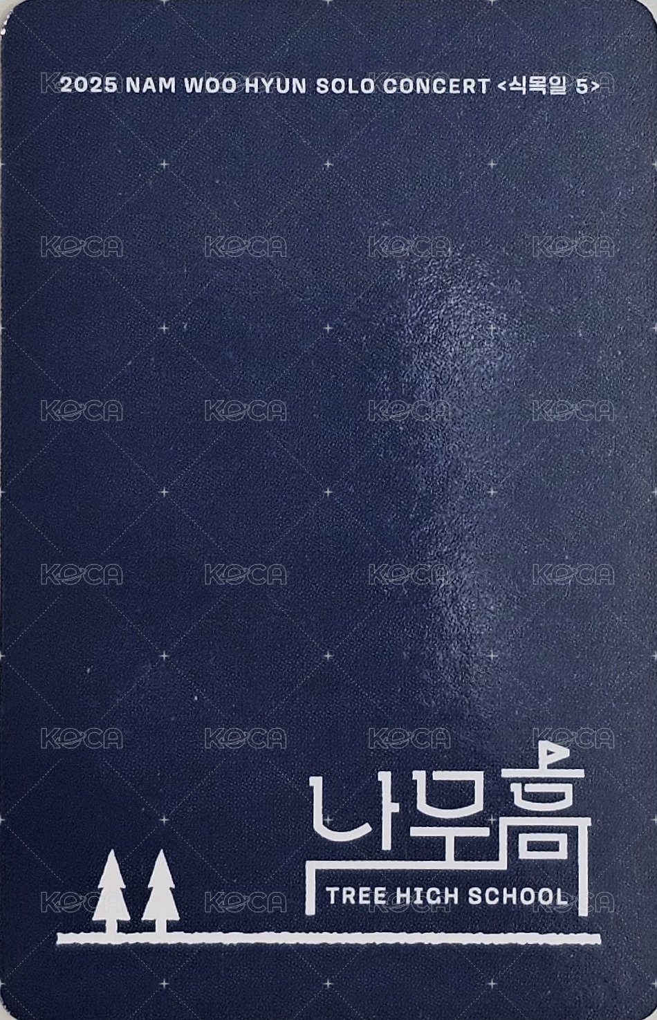 植木日5 fromm 周邊卡 MINI BACKPACK 背面