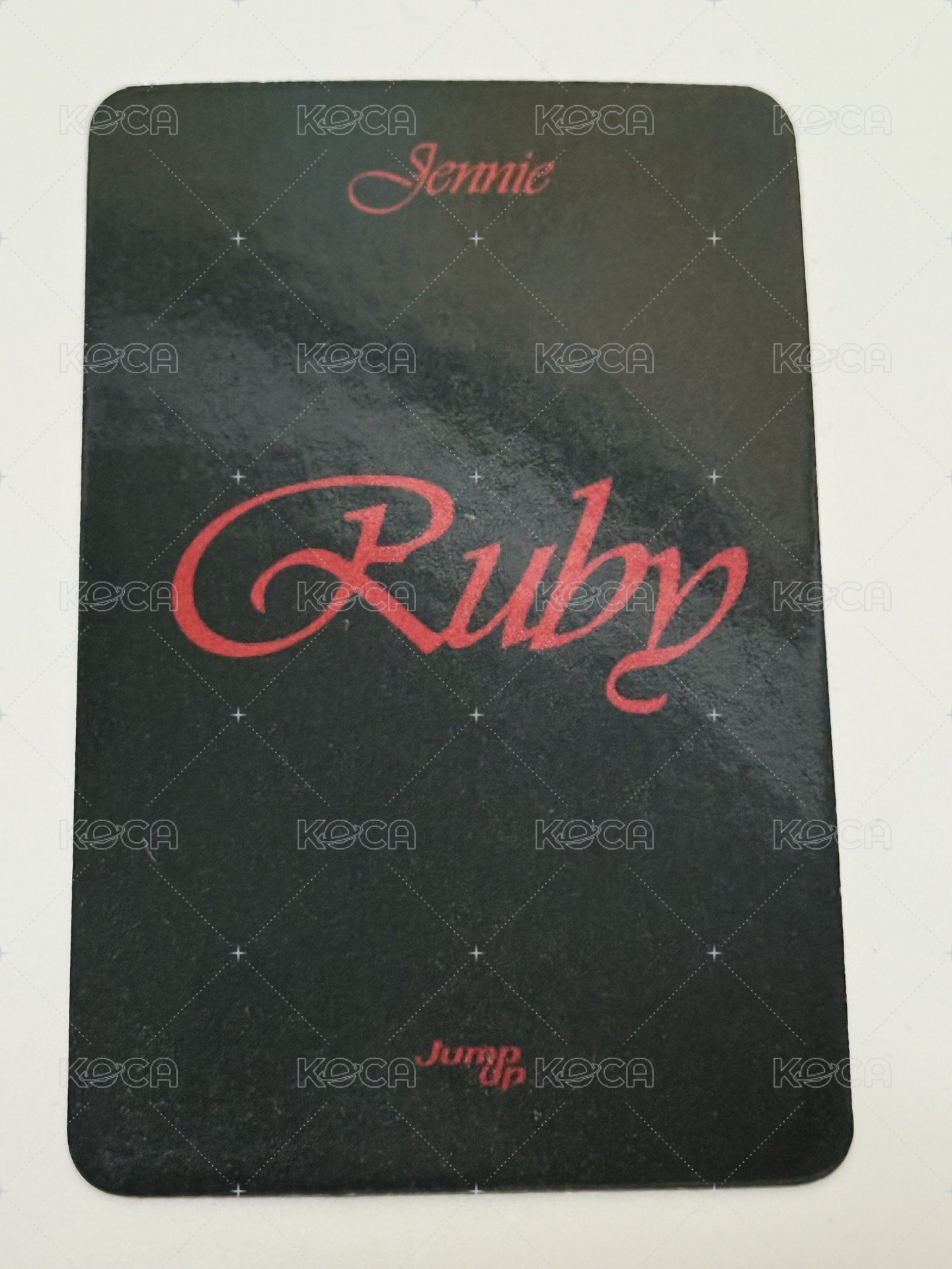 Ruby ju 預售 特典卡  背面