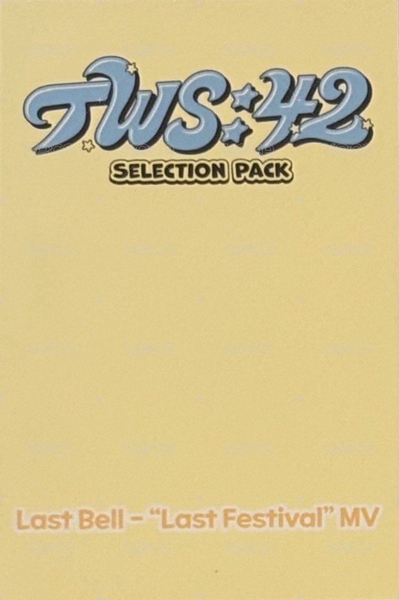 TWS:42 Selection Pack 周邊卡  背面