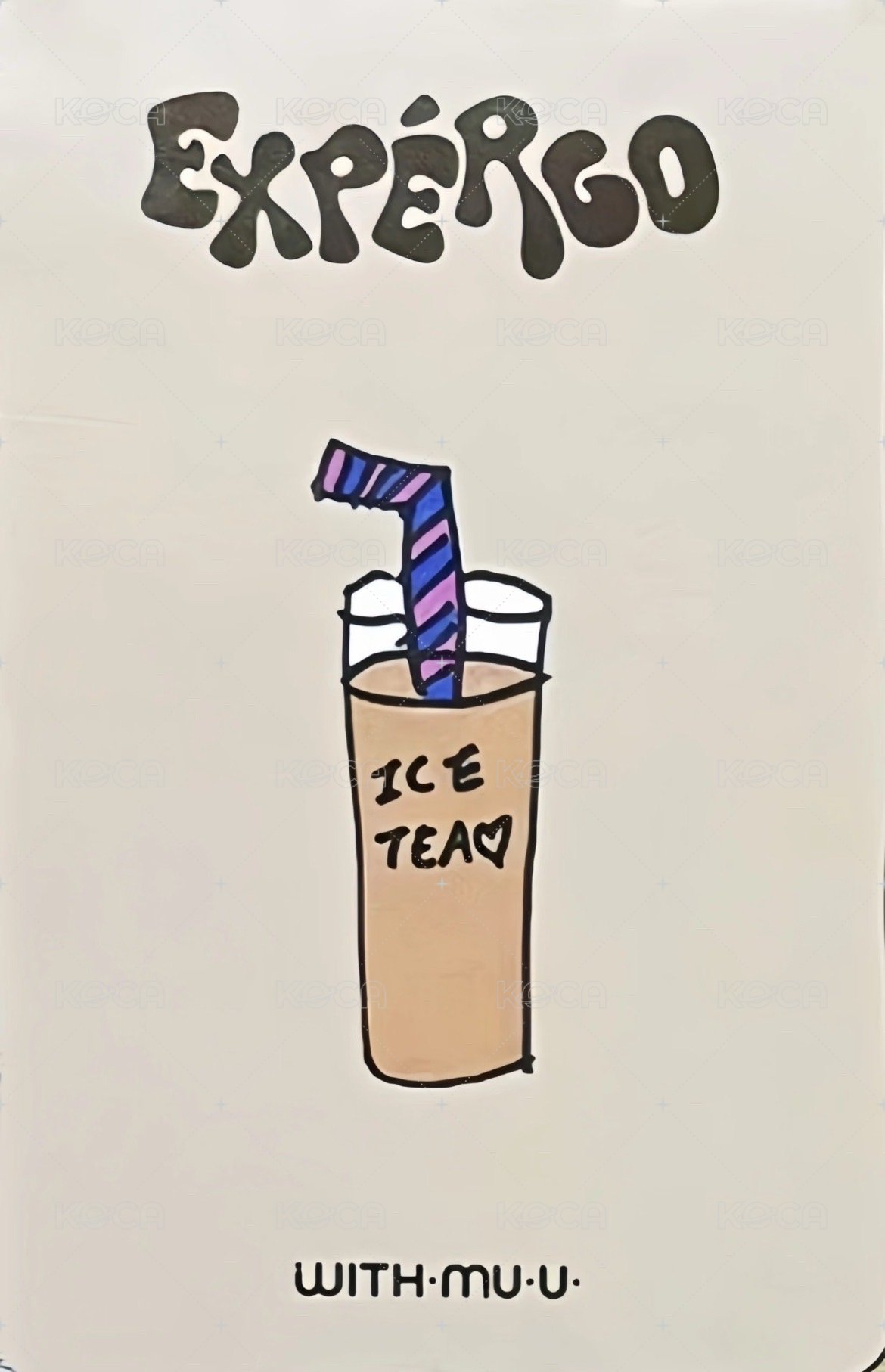 expérgo wm 簽售卡 3.0 咖啡師莉 背面