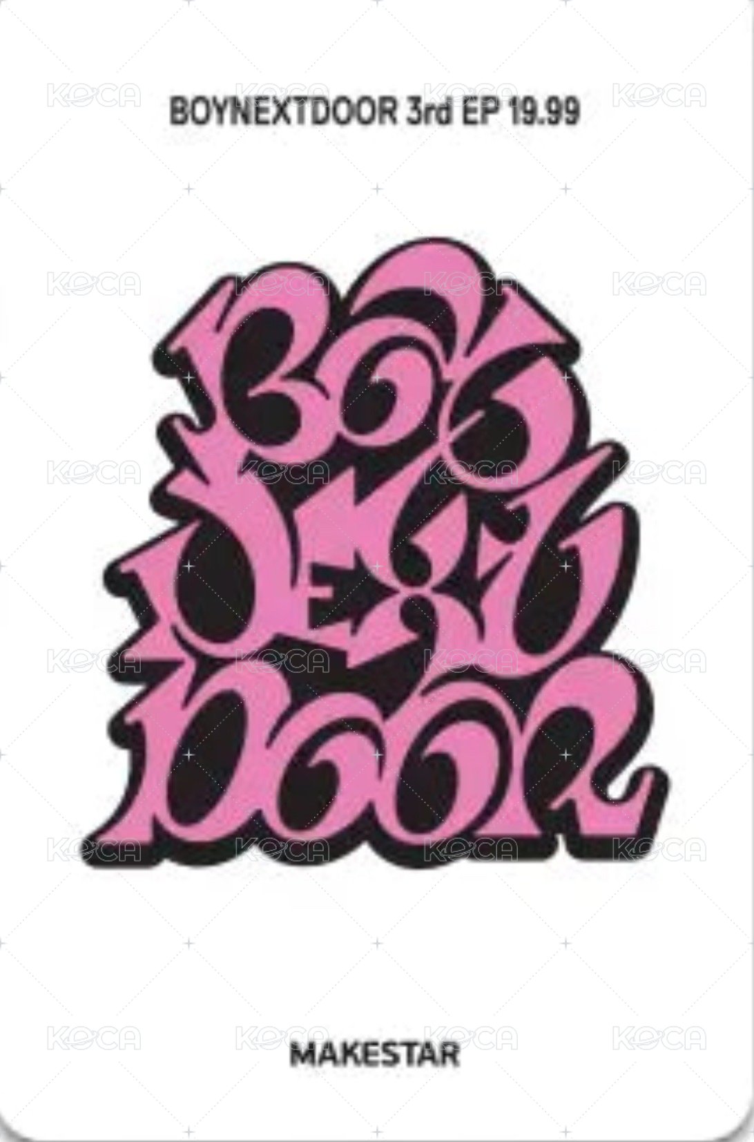 19.99 ms 預售 特典卡 閃卡 1 背面