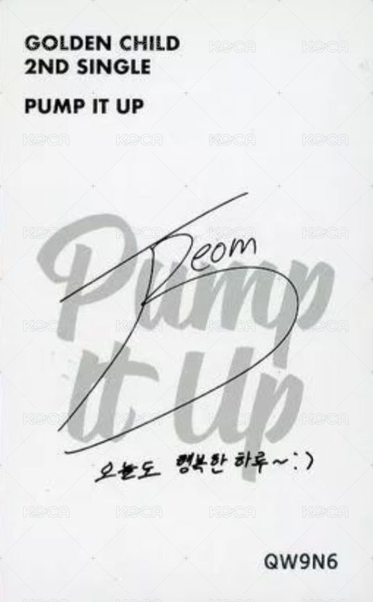 單二 Album photocard AR卡 Back