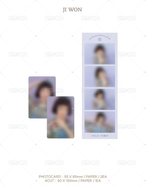 小卡+人生四格照 jiwon ver.