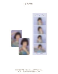 小卡+人生四格照 jiwon ver.