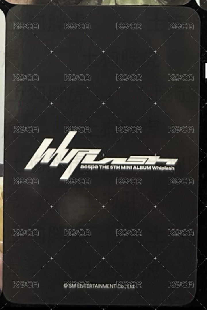 Whiplash el 特典卡 預售冬 香蕉冬 背面